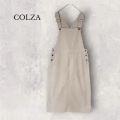 COLZA コーデュロイ サロペットスカート ジャンパースカート M アイボリーのサムネイル