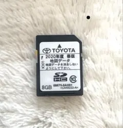トヨタ純正ナビ NSCP-W64 地図データ SDカード 2020年春のサムネイル