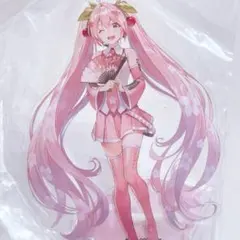 巡音ルカ BIGアクリルスタンド アニメイトカフェ MIKU EXPO10周年