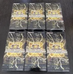 遊戯王　リミットオーバーコレクション　ヒーローズ シュリンク付き 6BOX
