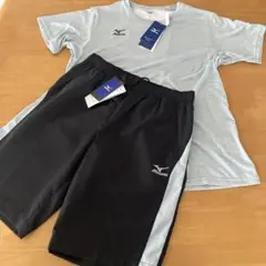 【新品】ミズノ 吸汗速乾Tシャツ ハーフパンツ Mサイズ