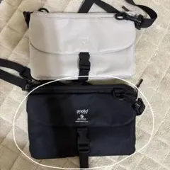 anelloアネログランデ　撥水ツイルショルダー　ショルダーバッグ　多機能