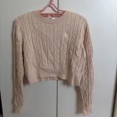 NICE CLAUP ナイスクラップ ニット ピンクのサムネイル