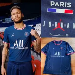 新品ジョーダン ナイキ パリサンジェルマン 21/22 サッカーユニフォーム