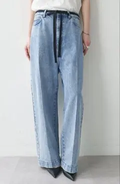 新品未使用】Whim Gazette／デニムタックパンツ／36サイズ - メルカリ