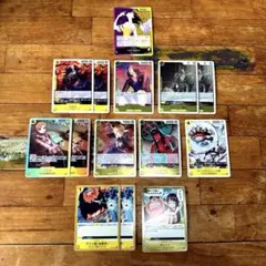 ワンピースカード　新たなる皇帝　黄色　デッキ　OP09-062 〜117