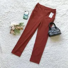 ✨即日発送✨ スラックスパンツ ストレッチ テーパード M 通勤 上品 オフィス