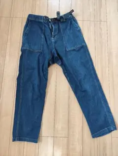 Gramicciストレッチデニムルーズテーパードリッジパンツ G3FU-P052