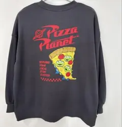 新品 トイストーリー リトルグリーンメン トレーナー レディースM ピザ