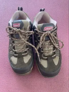 Coleman トレッキングシューズ グレー/ブラウン　　22.5cm
