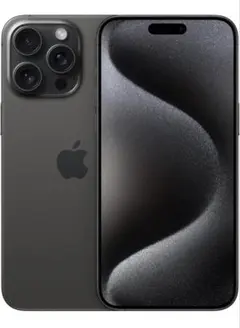 【美品】Apple iPhone 15 Pro スペースブラック 本体