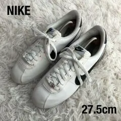 NIKEナイキ　レザーコルテッツ　白×黒　819719-100　27.5cm