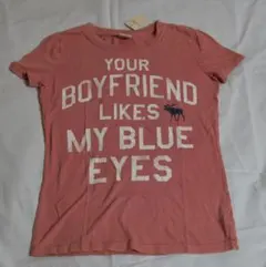 abercrombie アバクロンビー レッドのTシャツ ガールズXL