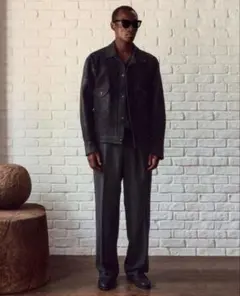 vujade Otis Trousers in VirginWool taupe - メルカリ