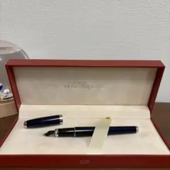 S.T. Dupont 万年筆 ネイビー 専用ケース付のサムネイル