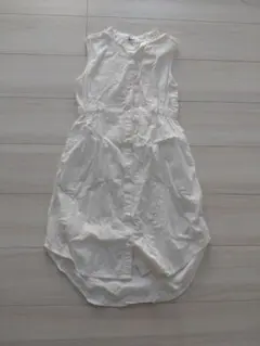 allolun　子供服ロングノースリーブワンピース130cm　美品のサムネイル