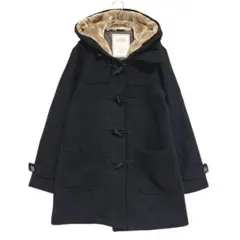 リップスター　ボアフード ダッフルコート　黒　ボア取外し可　2 / M