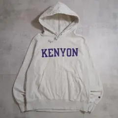 USA古着　チャンピオン　リバースウィーブ　カレッジ パーカー　KENYON　M