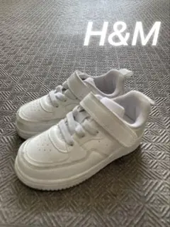 【美品】H&M キッズ スニーカー ホワイト/13.5㎝のサムネイル