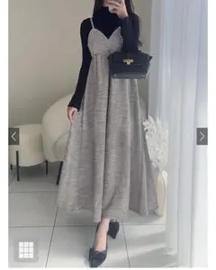 キャミワンピース フレア