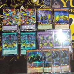 遊戯王 ラッシュデュエル XYZ デッキパーツ ユニオンベース 15種各3枚