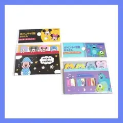 ポイント付箋 ディズニー ミッキー＆フレンズ モンスターズインク