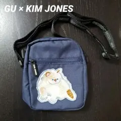 GU キムジョーンズ KIM JONES ショルダーバッグ ポシェット ネイビーのサムネイル