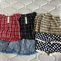 双子セット　8点まとめ売り　S/S  80