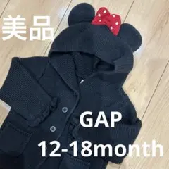 baby GAP Disney baby ブラックカーディガン 12-18ヶ月
