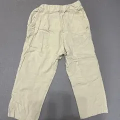 アプレレクールベージュ カジュアル 長ズボン ゴムウエスト