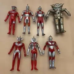 BANDAI】結集ウルトラ戦士セット11（ソフトビニール人形）※箱無し
