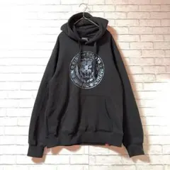 新日本プロレス 裏起毛パーカー Lサイズ ブラック￼