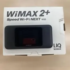 HUAWEI Speed Wi-Fi NEXT W06 本体(箱付き)