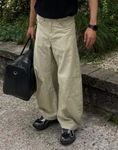 Attract Lite バルーンワイドパンツ　ベージュのサムネイル
