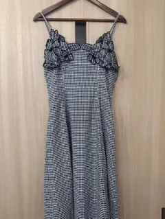 新品未着用 ダズリン ワンピース ギンガムチェック フレア