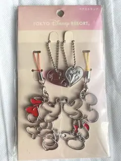 TOKYO Disney RESORT ミッキー、ミニーストラップ 2個セット