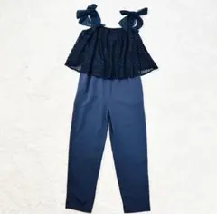 JILLSTUART レース切り替えコンビネゾン ネイビー Sサイズのサムネイル