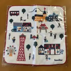 familiar ファミリア 神戸柄 タオルハンカチ 新品のサムネイル