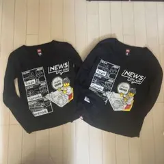 LEGO NEWS ON AIR 長袖カットソー 2枚セット XS/S