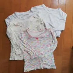 長袖肌着　４枚セット