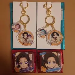 鬼滅の刃　バレンタイン　アクリルチャーム　缶バッジ　胡蝶しのぶ　神崎アオイ