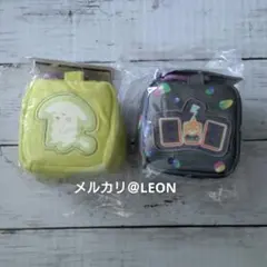 カラビナ付きスクエアポーチ ぽこ あ ポケモン ピカチュウ（うすいろ