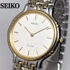 【新品電池 稼働】セイコー ヴィンテージ時計 ドルチェ ユニセックス コンビのサムネイル