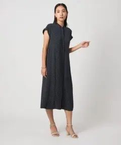 プリーツ シャツワンピース　A DAY IN THE LIFE