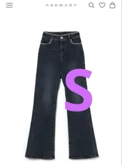 M ANDMARY Heart stitch denim ハートデニム - メルカリ