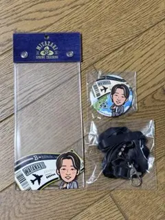 渡部遼人　チケットホルダー&缶バッジ　宮崎キャンプ2026