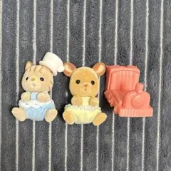 シルバニアファミリー 赤ちゃん 2体セット ベビーカー付き まとめ売り レア