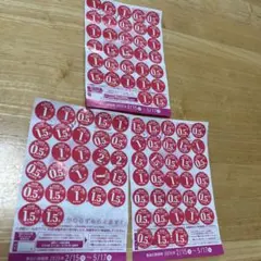 ヤマザキ春のパン祭り　シール90点(3皿分)