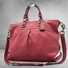 COACH Ashley Op Art 2Way Boston Bag 2839 - メルカリ