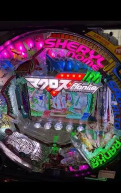 パチスロ実機　マクロスフロンティア　30周年記念パネル　白ロム マクロスフロンティア 30thパネル スロット実機 買取致しました